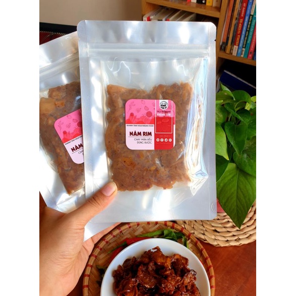 Nấm rim ( 95% từ nấm đùi gà) bịch 100gr